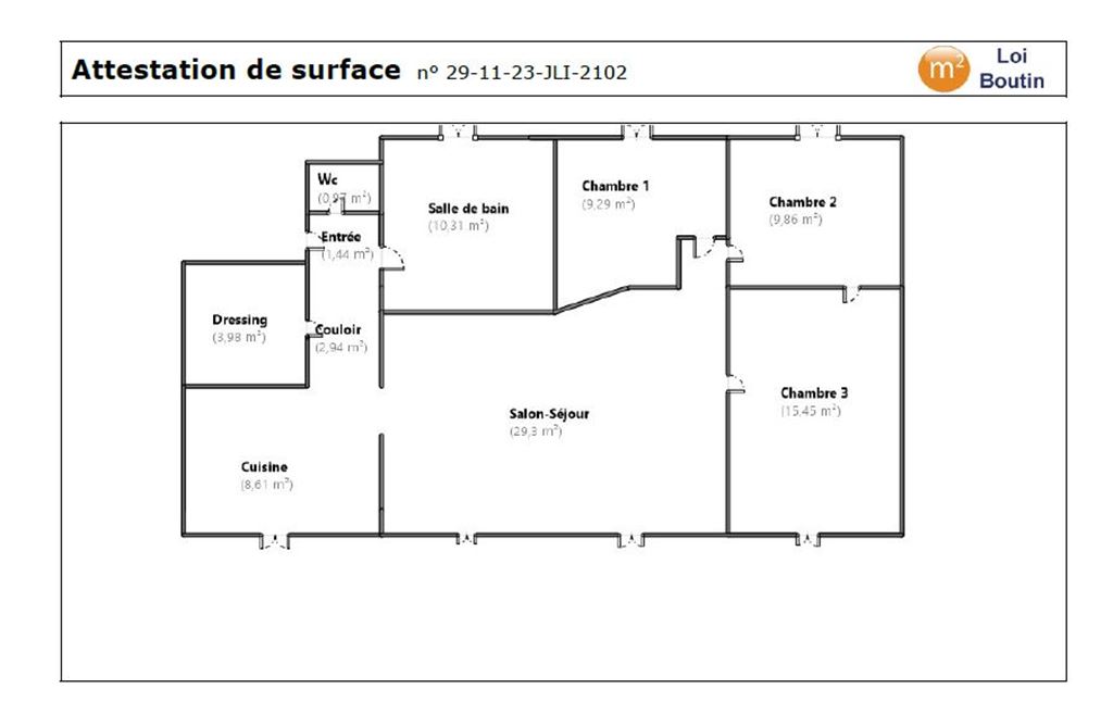 Appartement T4 LA FLECHE (72200) AGENCE DU PALAIS